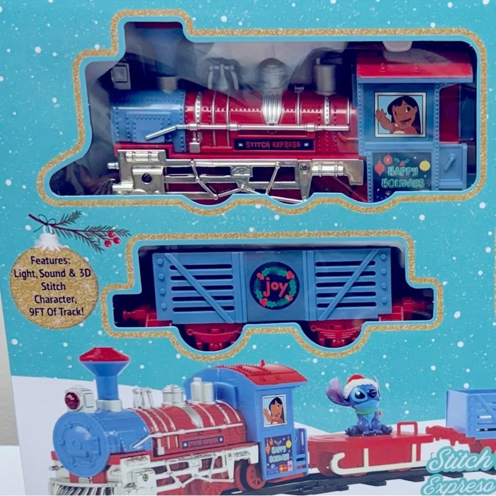 NIB DISNEY Lilo & Stitch Holiday Express Train 2024 Exclusive, Hard to find